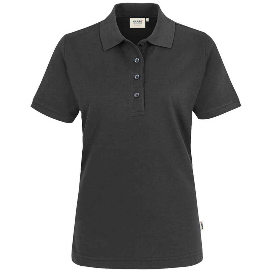 Hakro Damen Poloshirt Performance #216 Gr. 4XL karbongrau