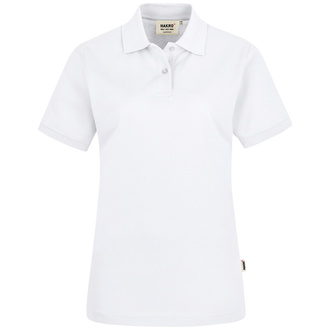 HAKRO Poloshirt Top Damen #224 Gr. L weiß