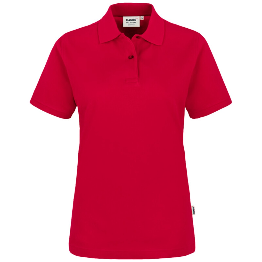 HAKRO Poloshirt Top Damen #224 Gr. XL rot