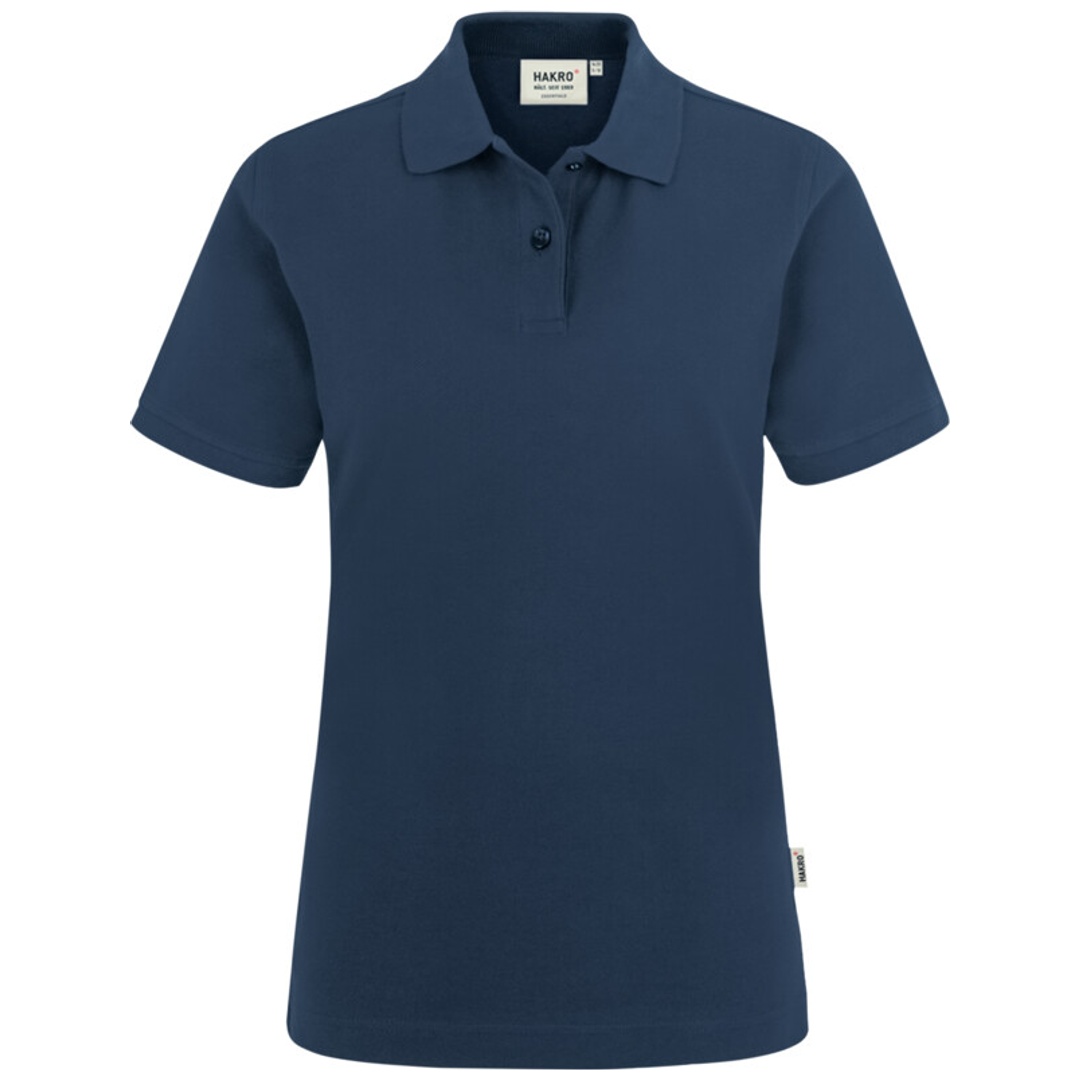 HAKRO Poloshirt Top Damen #224 Gr. M marine