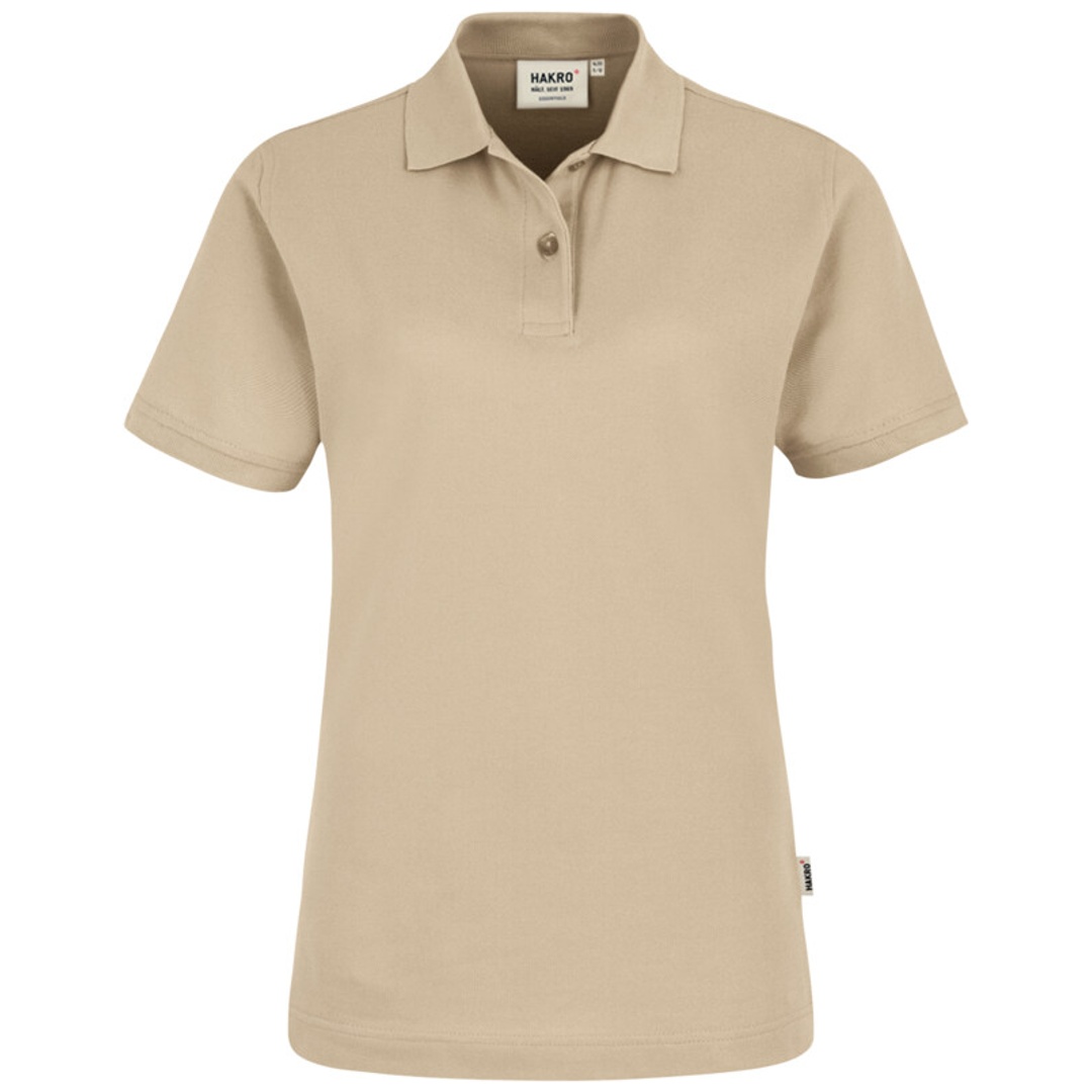 HAKRO Poloshirt Top Damen #224 Gr. 3XL sand