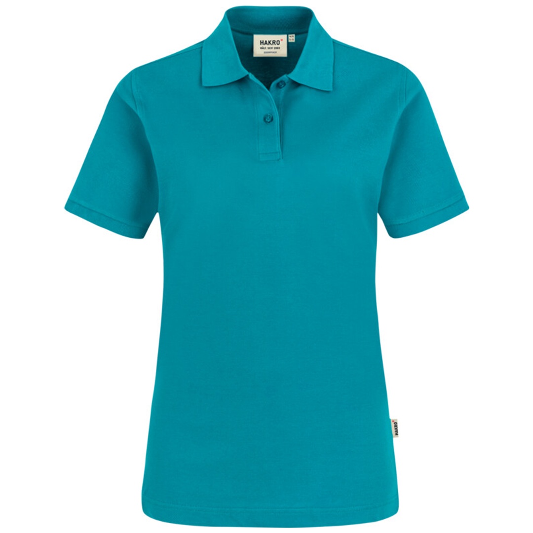 HAKRO Poloshirt Top Damen #224 Gr. XL smaragd
