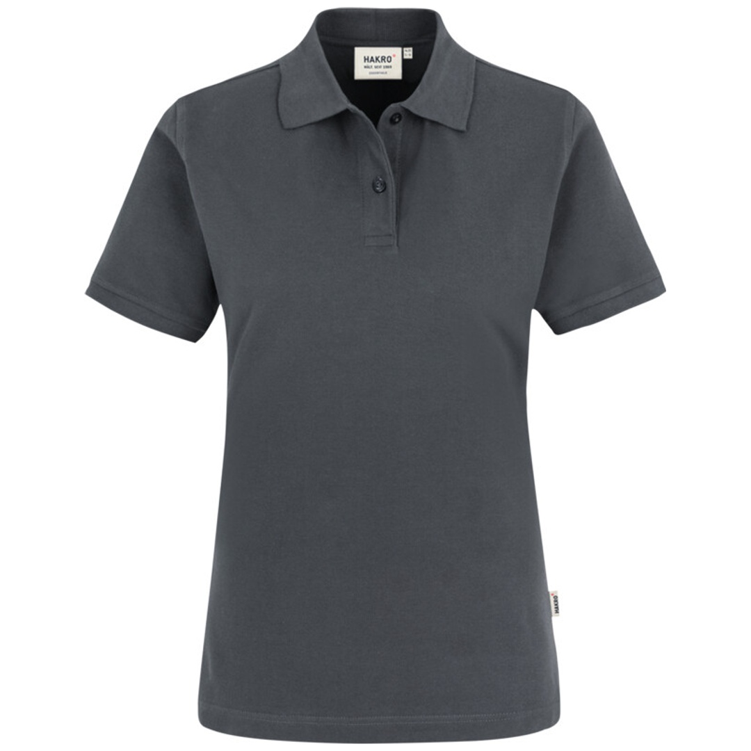 HAKRO Poloshirt Top Damen #224 Gr. 2XL anthrazit
