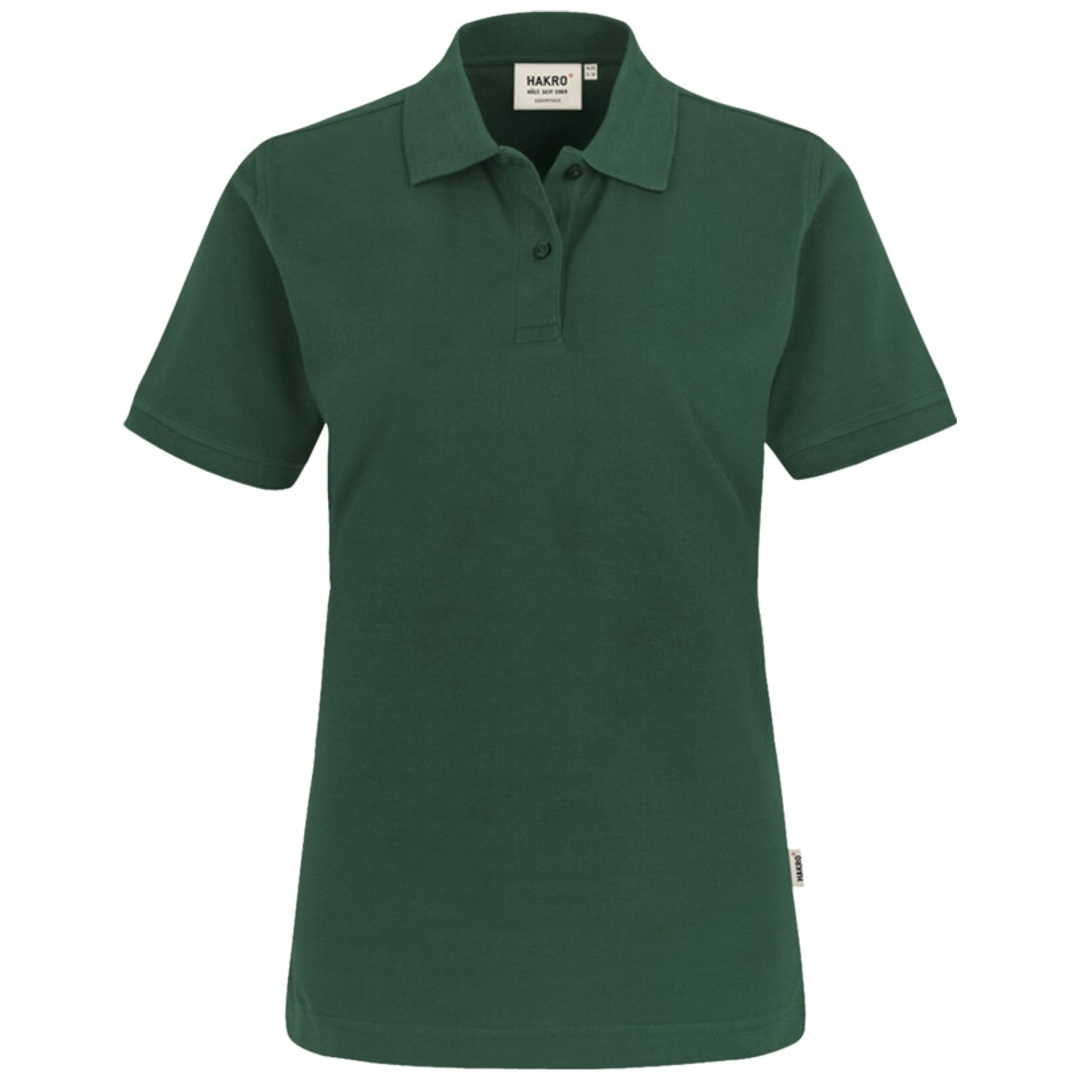 HAKRO Poloshirt Top Damen #224 Gr. XS tanne