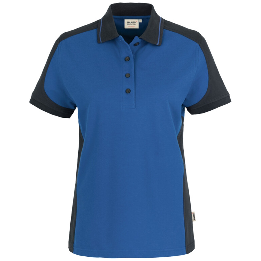 Hakro Damen Poloshirt Contrast Performancer #239 Gr. S royal