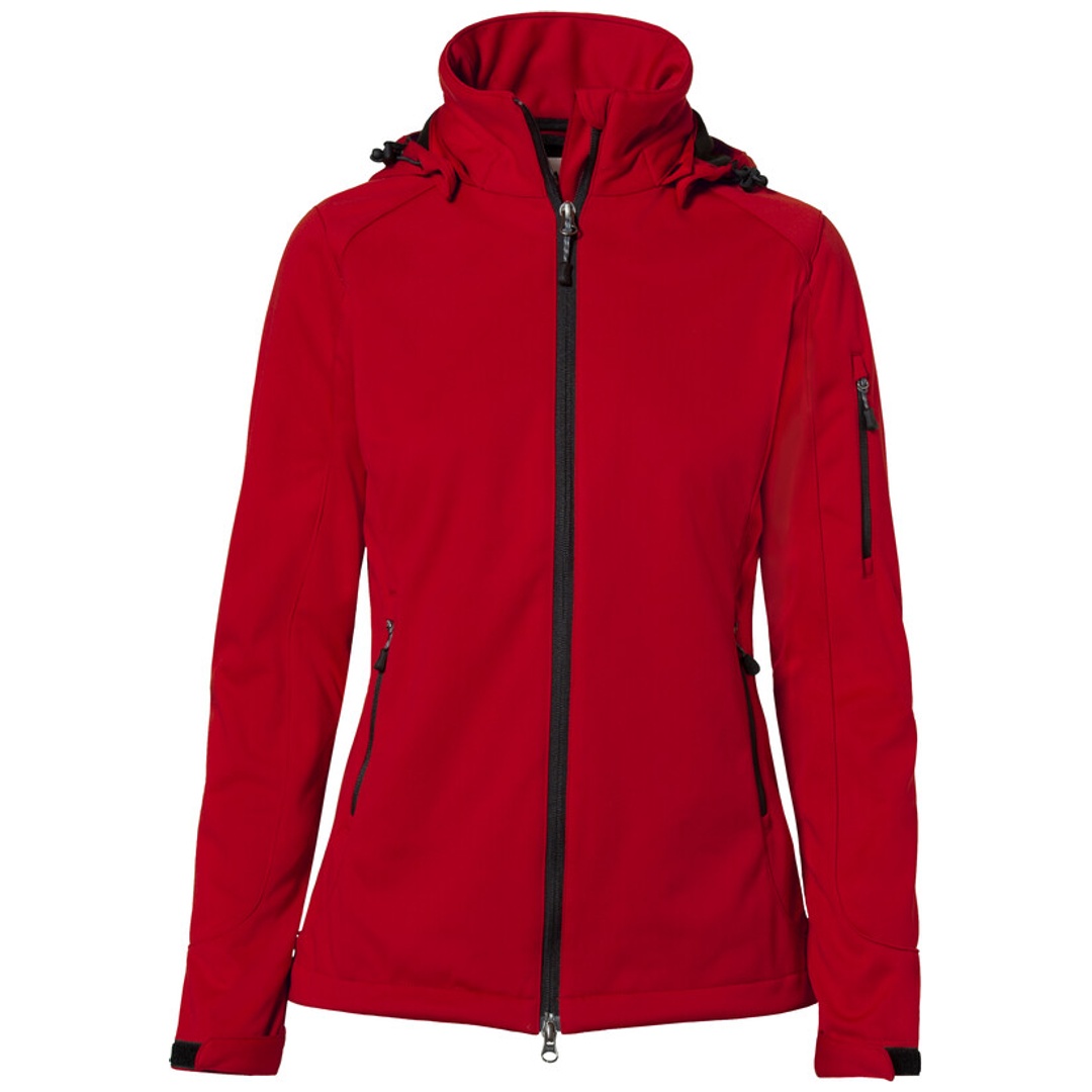 Hakro Softshelljacke Alberta Damen #248 Gr. 2XL rot