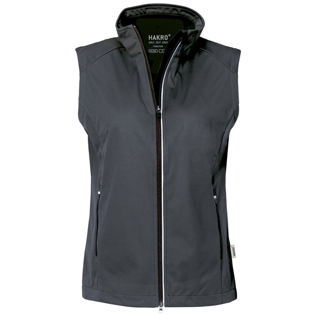 HAKRO Women-Light-Softshell-Weste Sarina #254 Gr. 5XL anthrazit