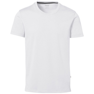 HAKRO Cotton Tec T-Shirt Herren #269 Gr. S weiß