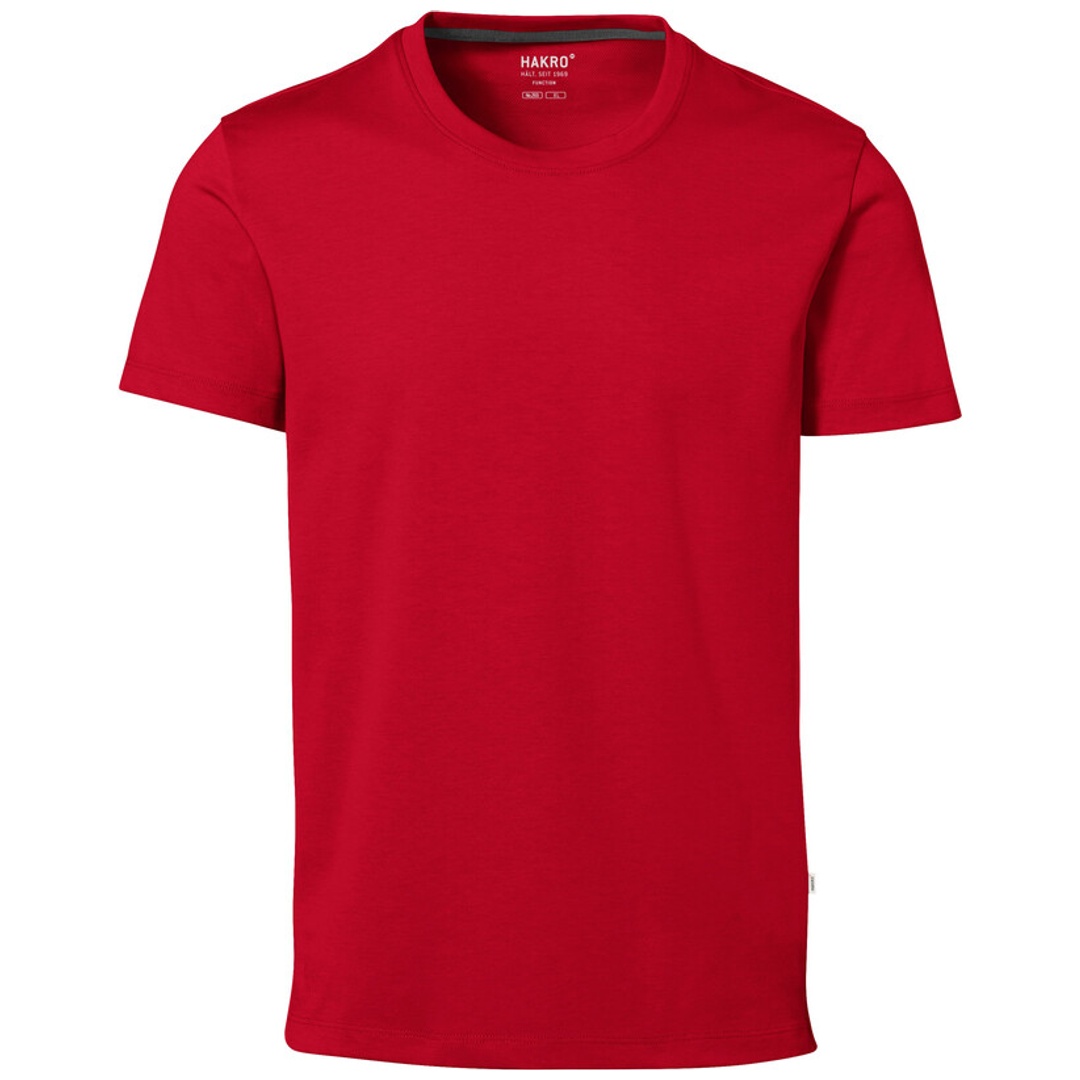 HAKRO Cotton Tec T-Shirt Herren #269 Gr. 6XL rot