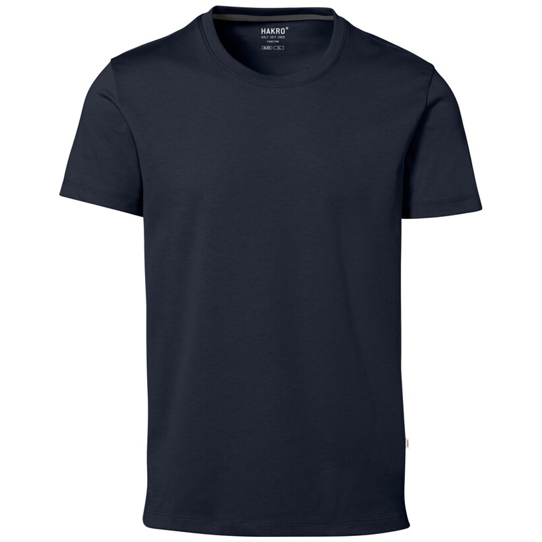 HAKRO Cotton Tec T-Shirt Herren #269 Gr. M tinte