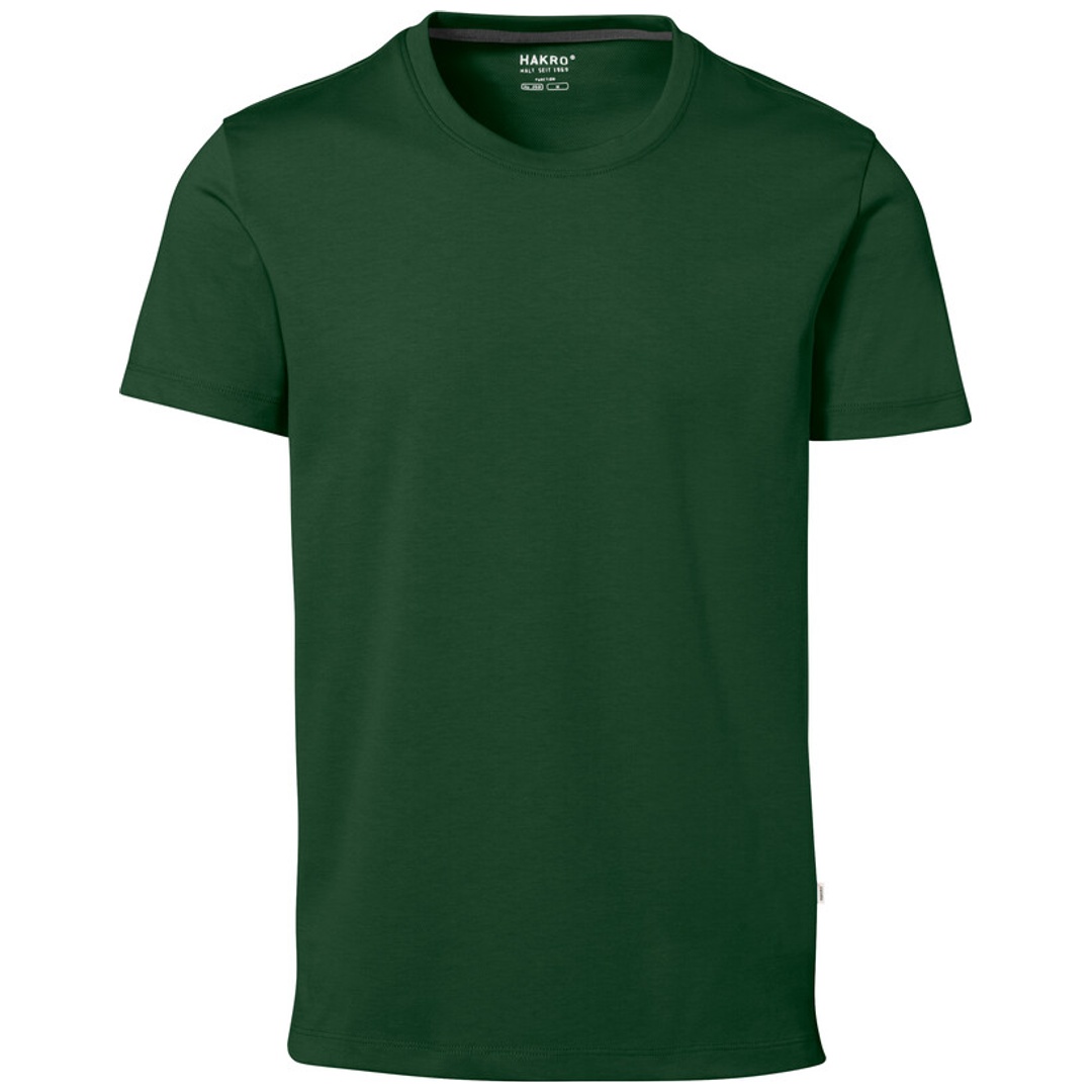 HAKRO Cotton Tec T-Shirt Herren #269 Gr. XS tanne