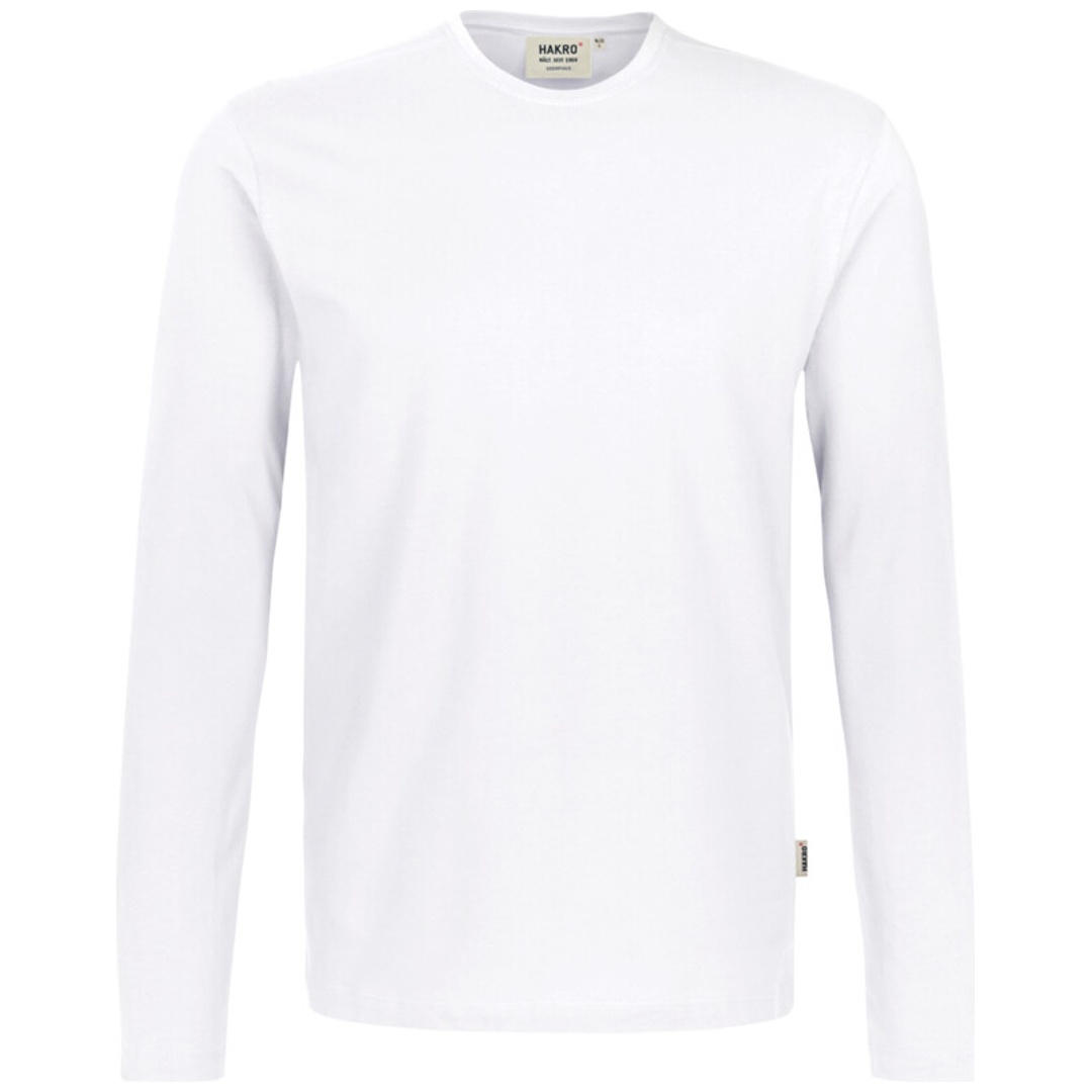 HAKRO Langarmshirt Heavy Herren #278 Gr. 3XL weiß