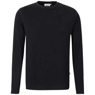 HAKRO Longsleeve Performance Herren #279 Gr. S schwarz