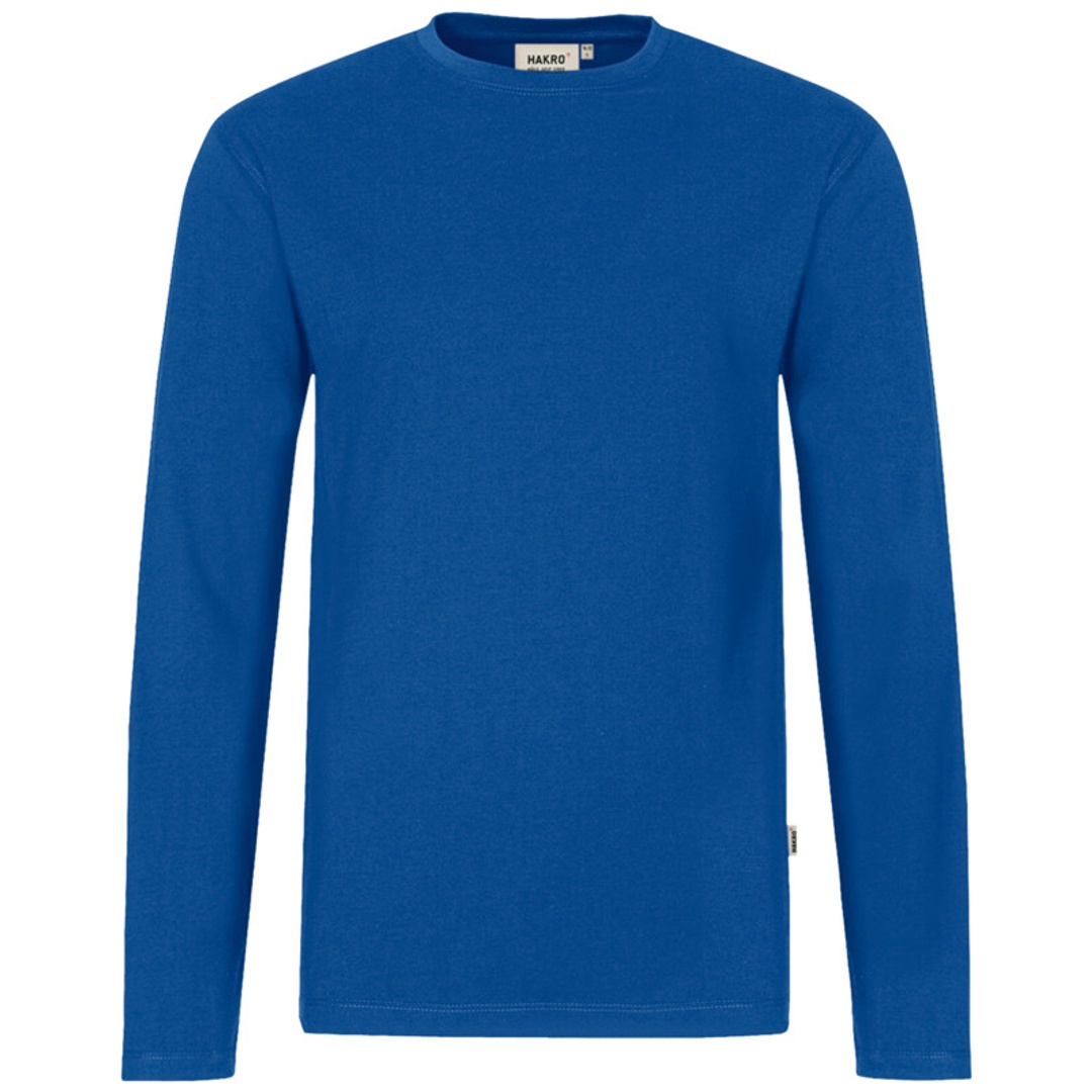 HAKRO Longsleeve Performance Herren #279 Gr. L royalblau