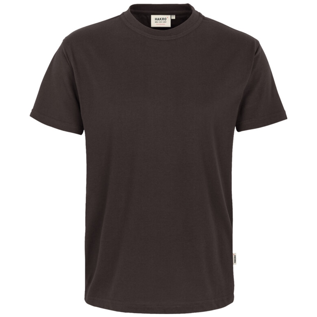 HAKRO T-Shirt Mikralinar Herren #281 Gr. S chocolate