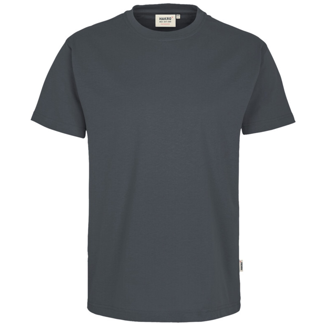 HAKRO T-Shirt Mikralinar Herren #281 Gr. XS anthrazit