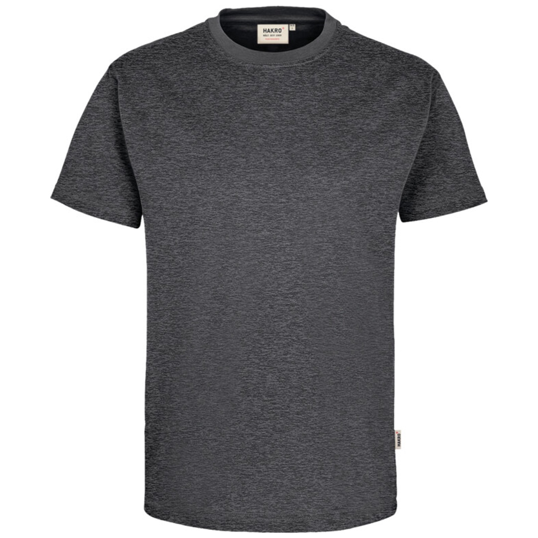 HAKRO T-Shirt Mikralinar Herren #281 Gr. 5XL anthrazit-meliert