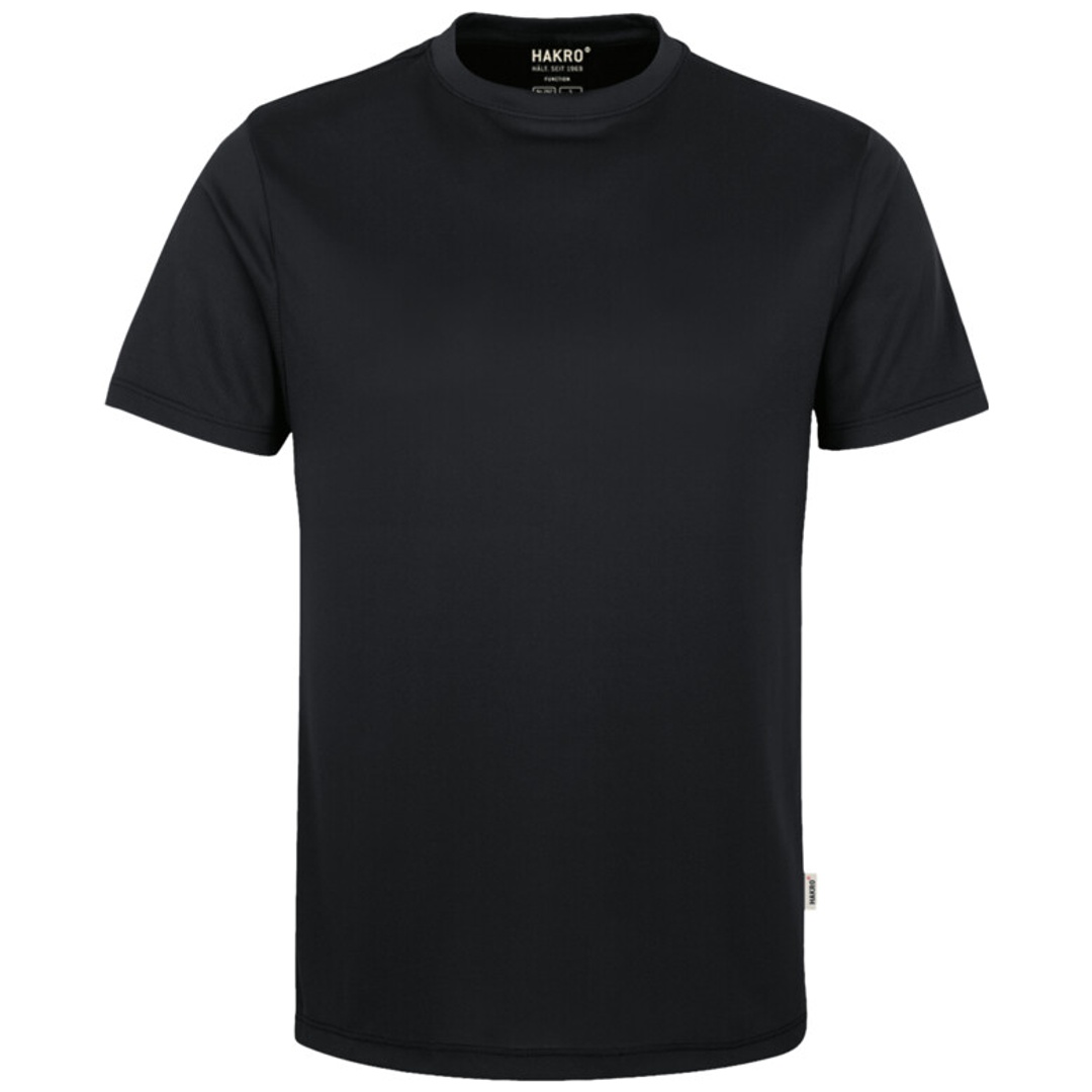 HAKRO T-Shirt Coolmax Herren #287 Gr. 2XL schwarz