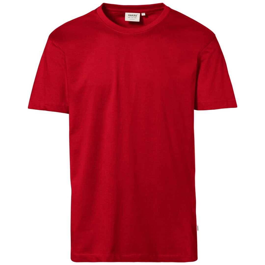 HAKRO Herren T-Shirt Classic #292 Gr. XL rot
