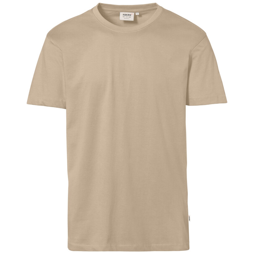 HAKRO Herren T-Shirt Classic #292 Gr. XL sand