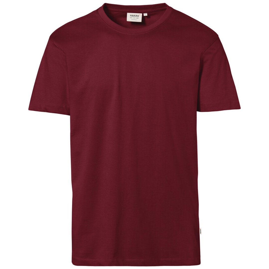 HAKRO Herren T-Shirt Classic #292 Gr. 3XL weinrot
