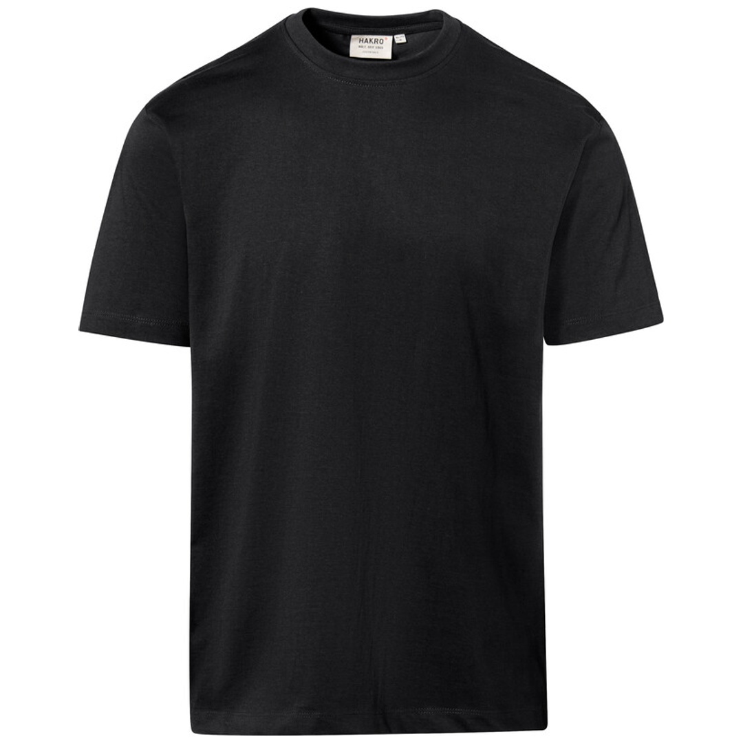 HAKRO T-Shirt Heavy Herren #293 Gr. XS schwarz
