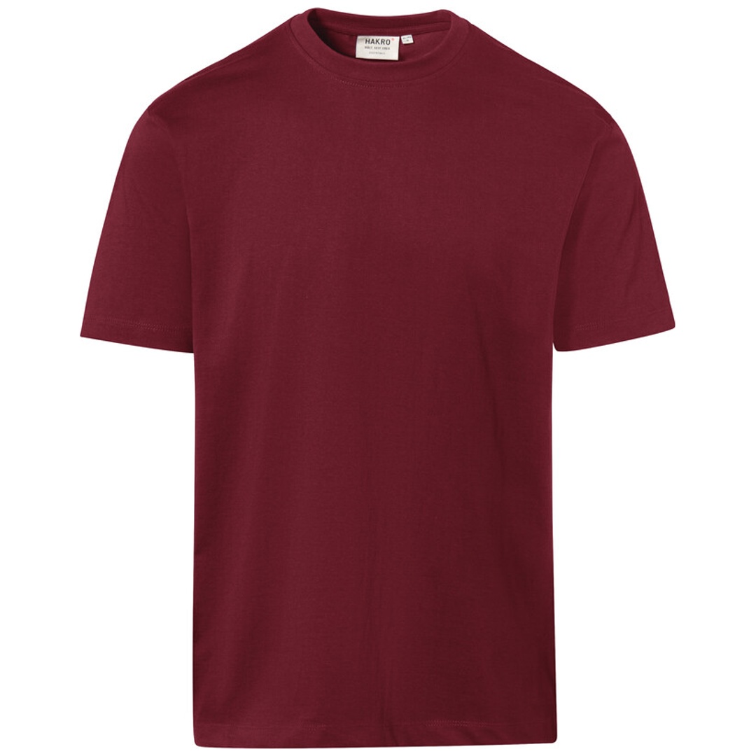 HAKRO T-Shirt Heavy Herren #293 Gr. 3XL weinrot