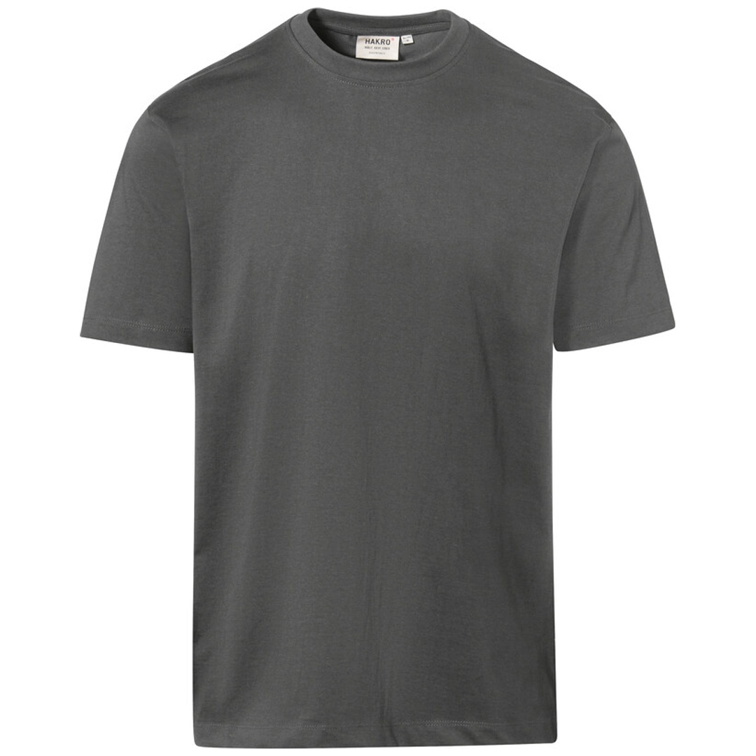 HAKRO T-Shirt Heavy Herren #293 Gr. S graphit