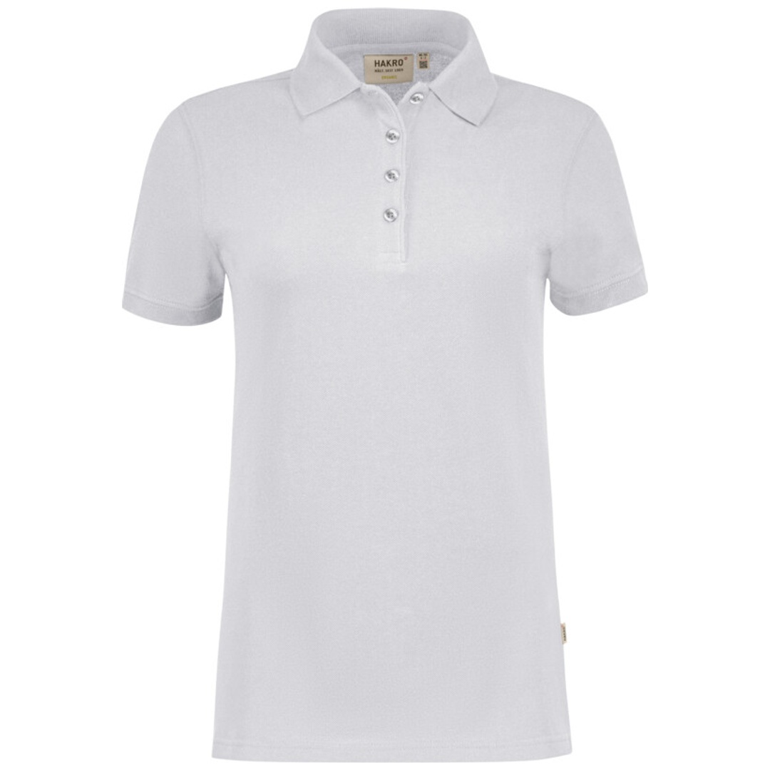 Hakro Damen Poloshirt Bio Baumwolle Gots #301 Gr. 3XL weiß