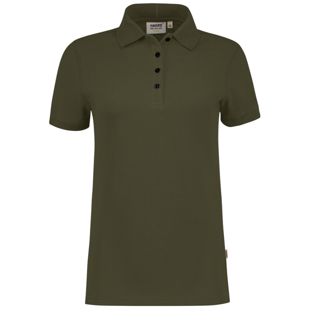Hakro Damen Poloshirt Bio Baumwolle Gots #301 Gr. 2XS olive
