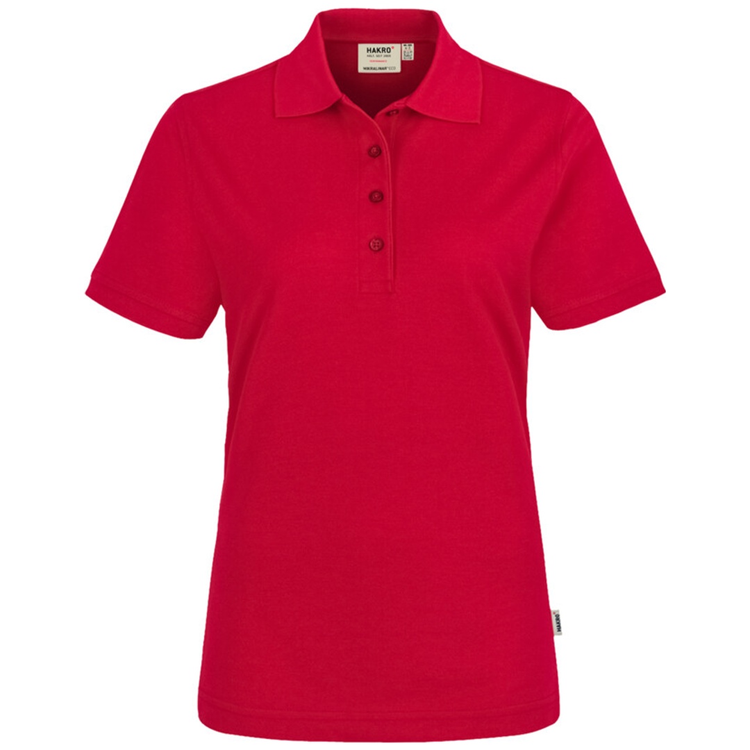 Hakro Damen Poloshirt Mikralinar ECO #369 Gr. 5XL rot
