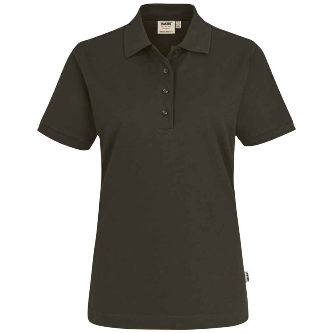 Hakro Damen Poloshirt Mikralinar ECO #369 Gr. S olive