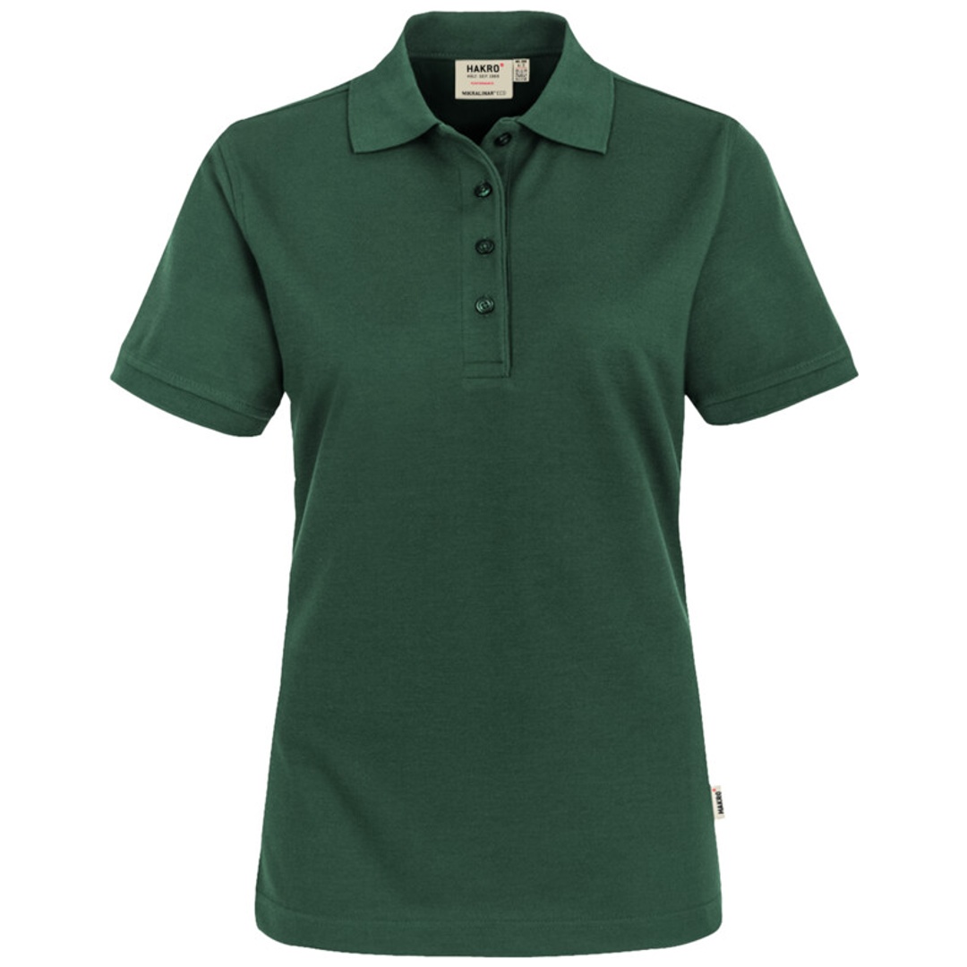 Hakro Damen Poloshirt Mikralinar ECO #369 Gr. 2XS tanne