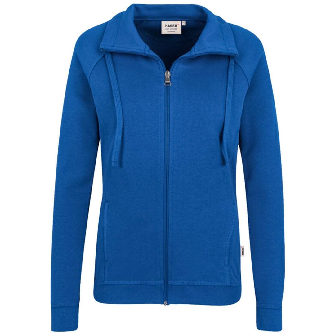 Hakro Damen Sweatjacke College #406 Gr. M royal
