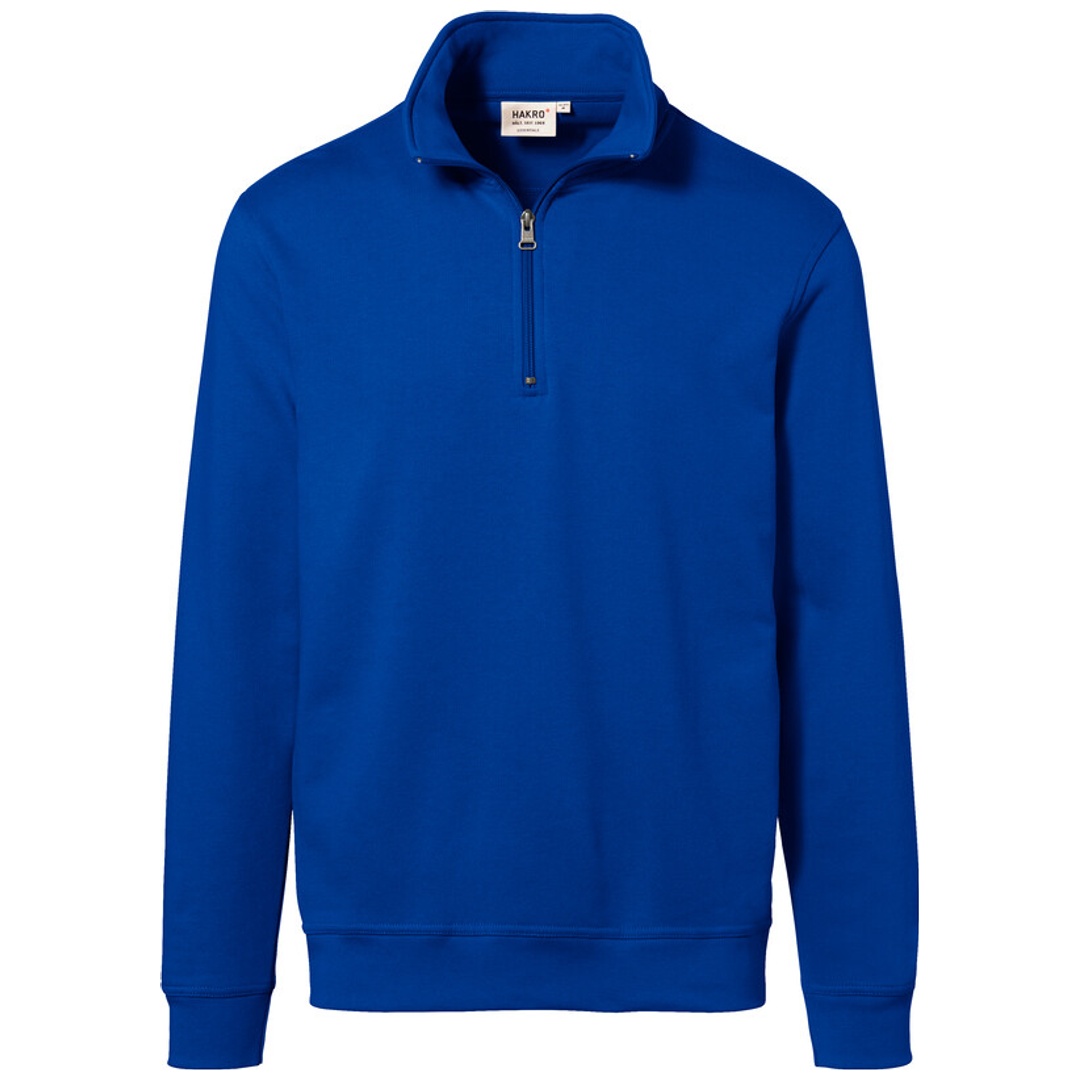 HAKRO Zip Sweatshirt Premium #451 Gr. 3XL royalblau