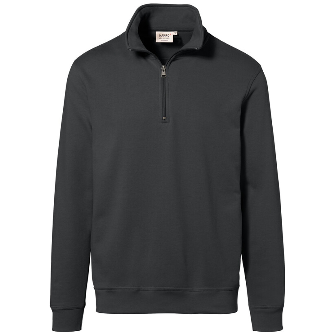 HAKRO Zip Sweatshirt Premium #451 Gr. XL anthrazit