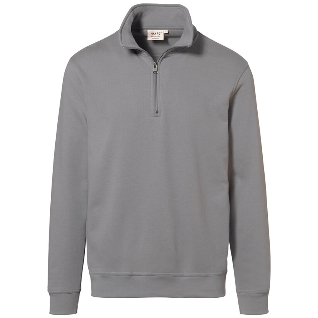 HAKRO Zip Sweatshirt Premium #451 Gr. 2XL titan