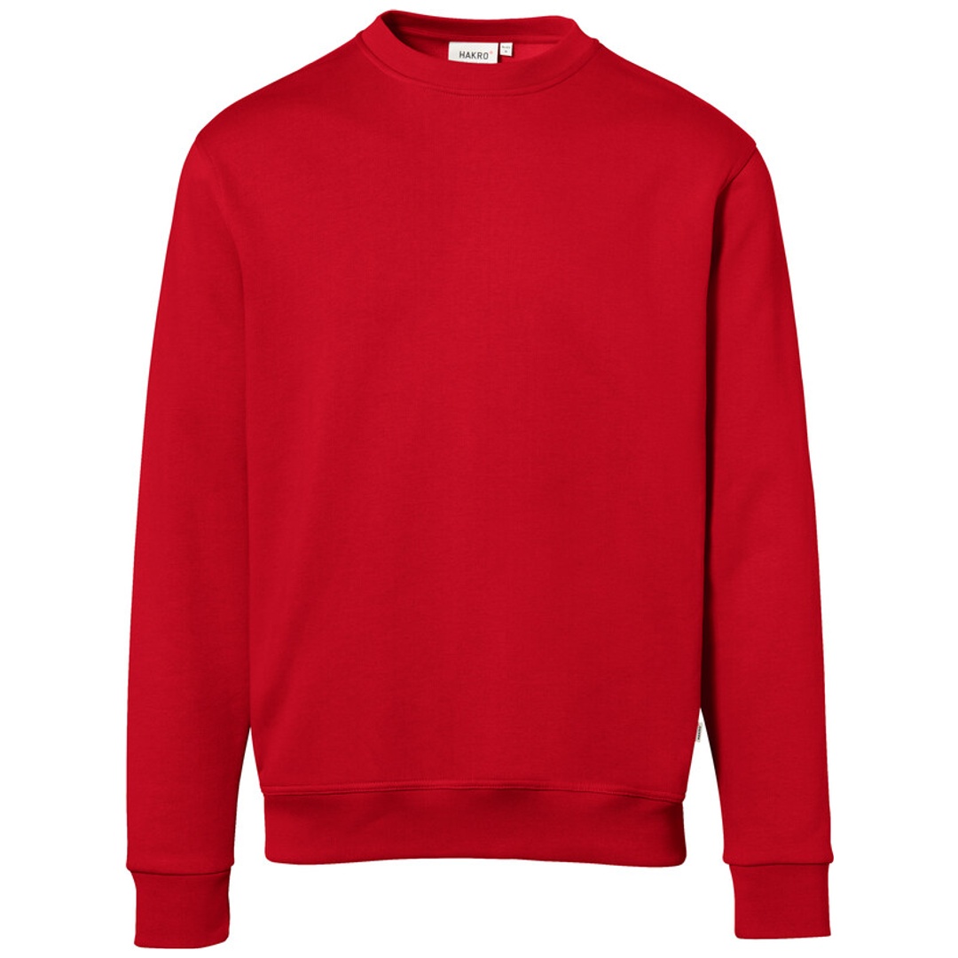 HAKRO Sweatshirt Premium #471 Gr. 4XL rot