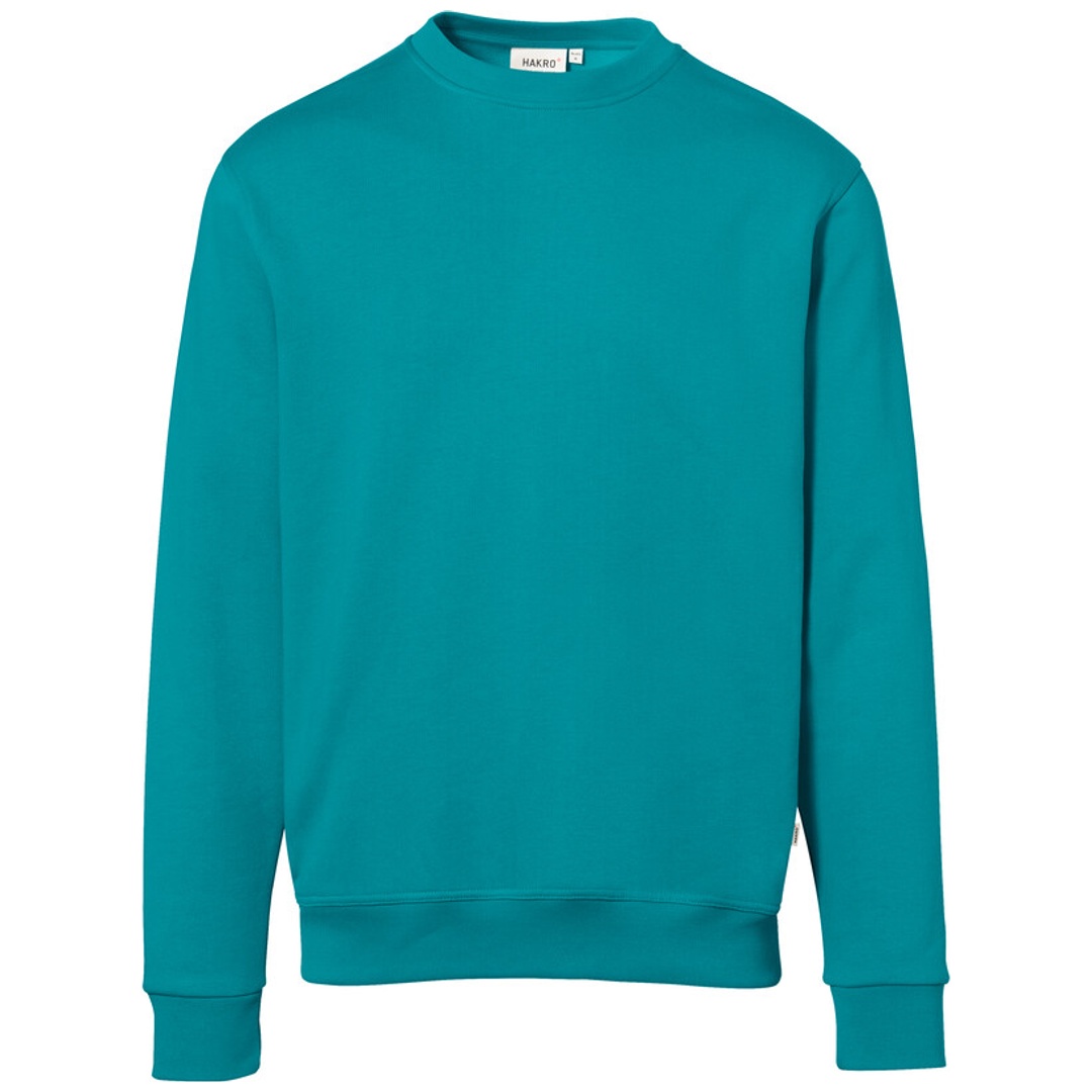 HAKRO Sweatshirt Premium #471 Gr. L smaragd
