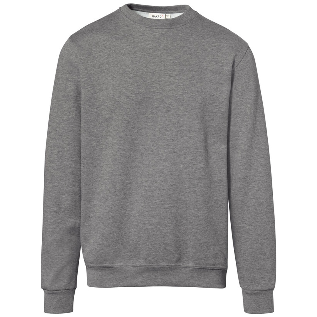 HAKRO Sweatshirt Premium #471 Gr. XS grau-meliert