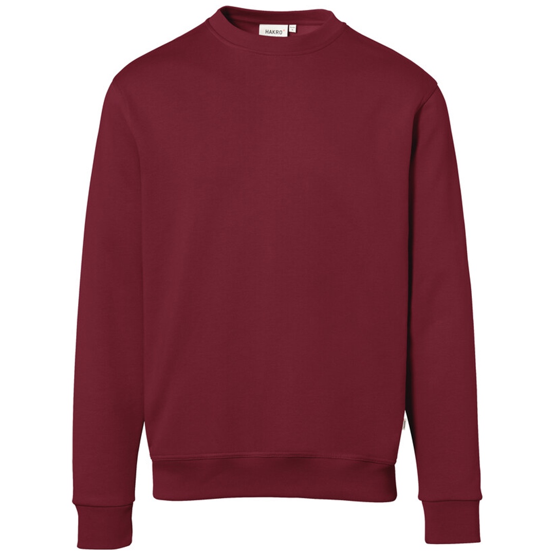 HAKRO Sweatshirt Premium #471 Gr. 2XL weinrot