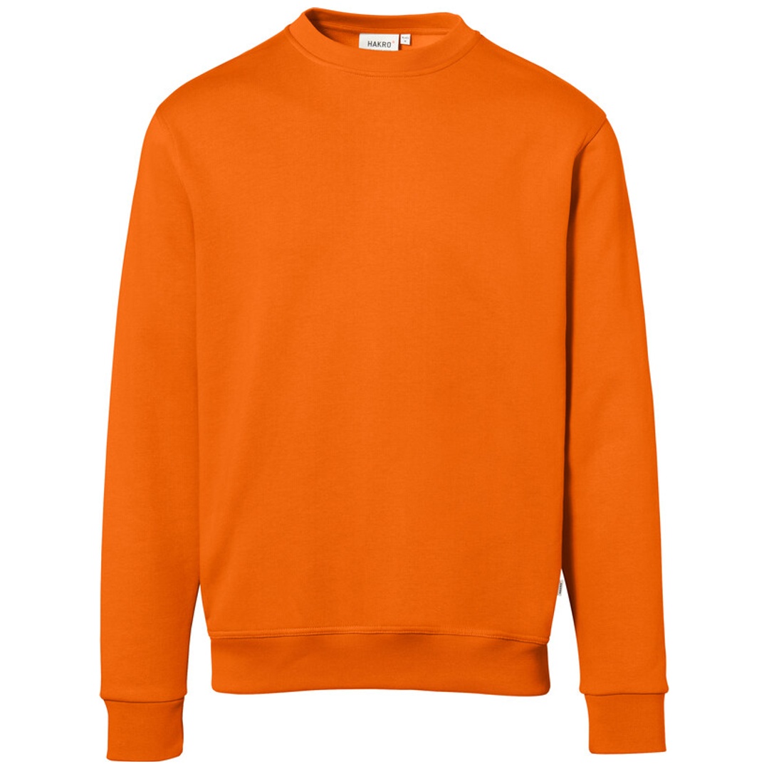 HAKRO Sweatshirt Premium #471 Gr. L orange