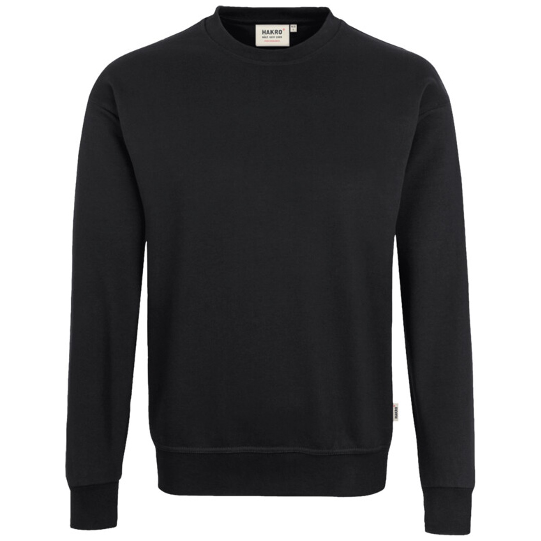 HAKRO Sweatshirt Performance #475 Gr. 3XL schwarz