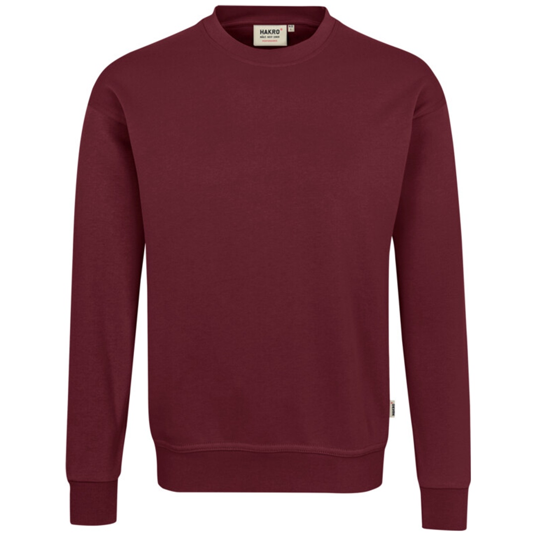 HAKRO Sweatshirt Performance #475 Gr. 5XL weinrot