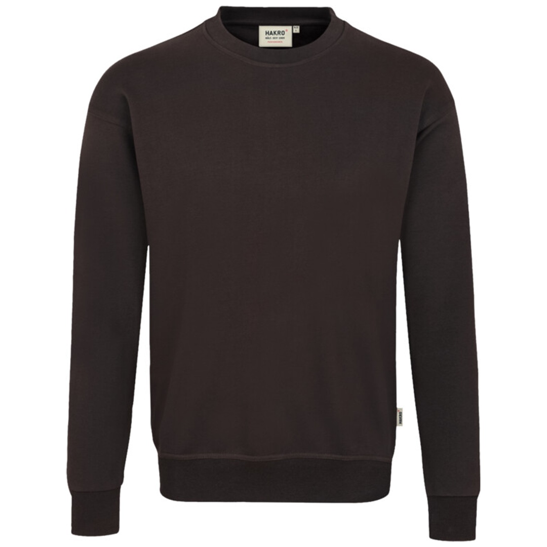 HAKRO Sweatshirt Performance #475 Gr. 5XL schokolade