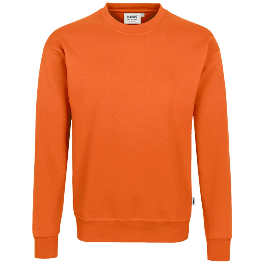 HAKRO Sweatshirt Performance #475 Gr. 6XL orange
