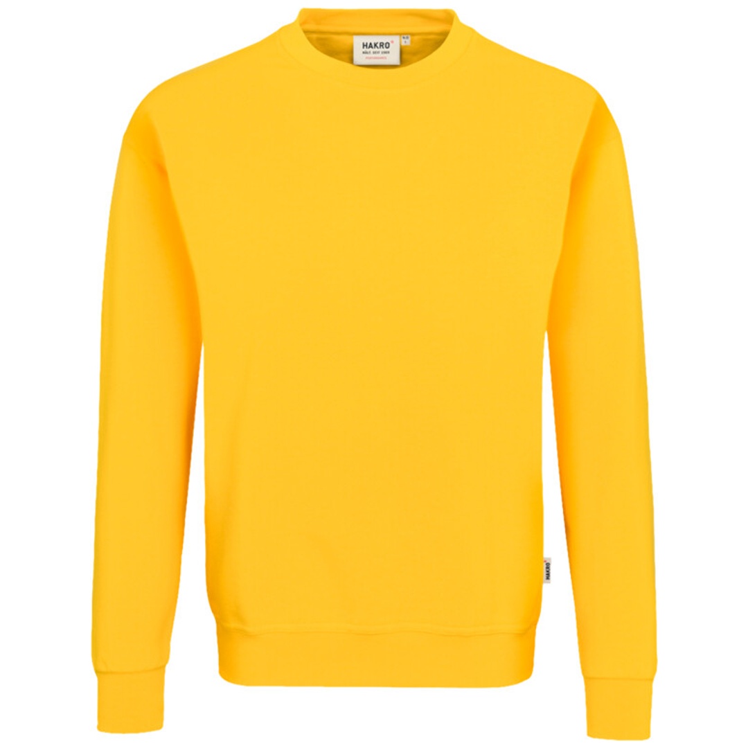 HAKRO Sweatshirt Performance #475 Gr. S sonne