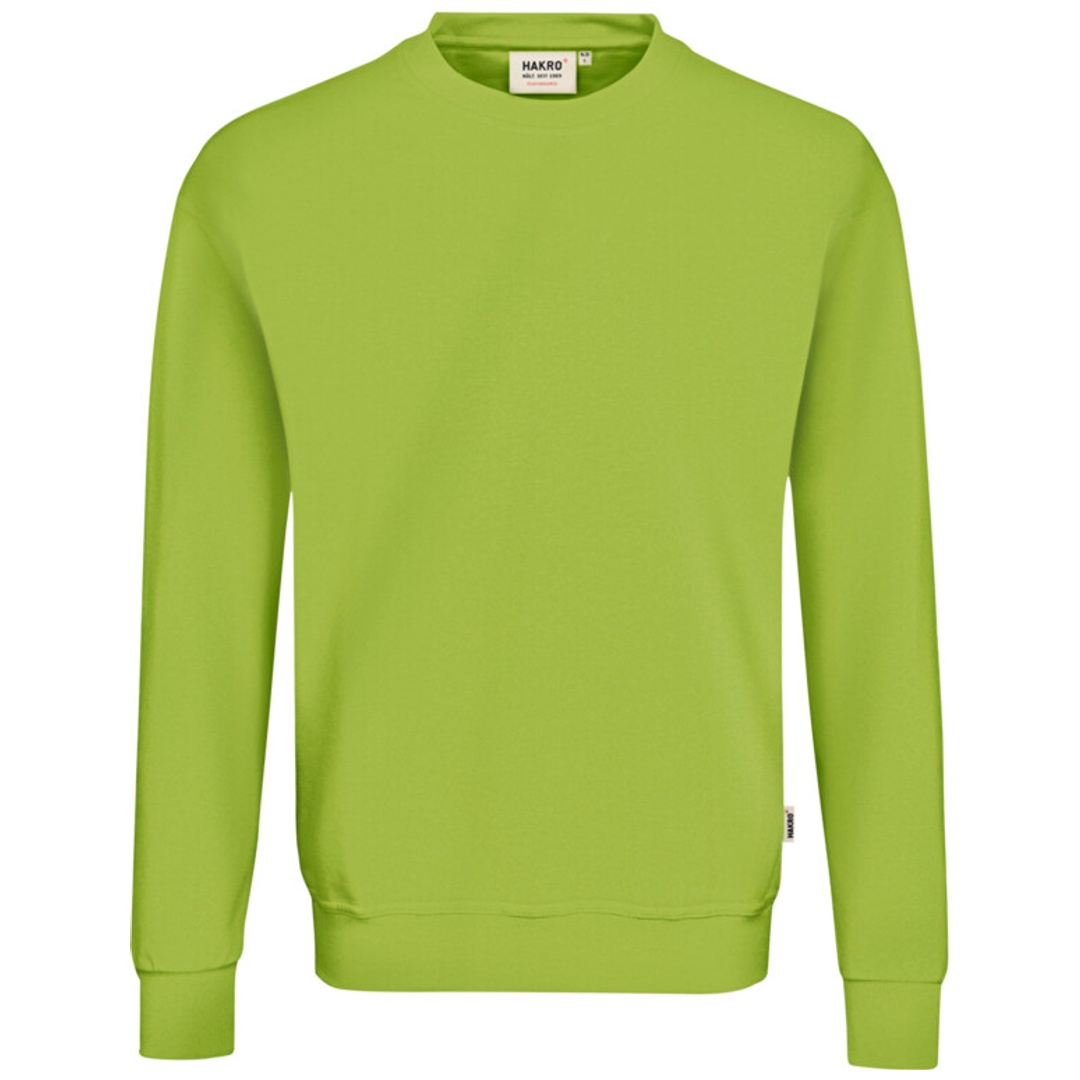 HAKRO Sweatshirt Performance #475 Gr. XL kiwi