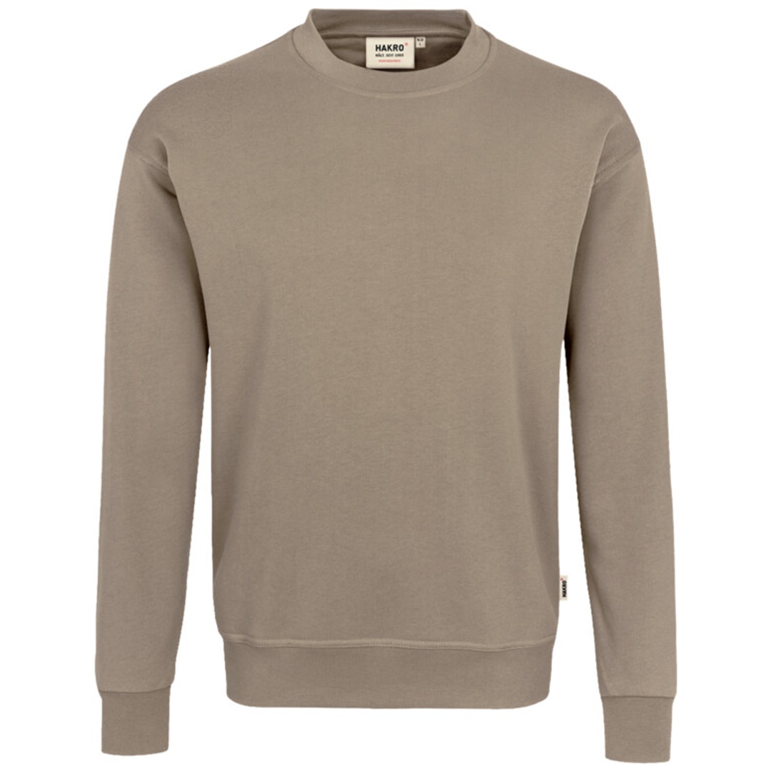 HAKRO Sweatshirt Performance #475 Gr. L khaki