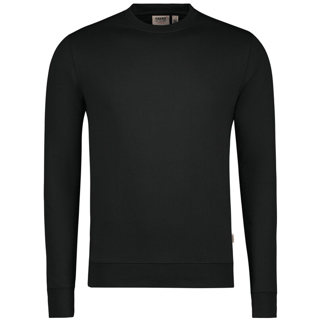 HAKRO Sweatshirt MIKRALINAR® ECO GRS #550 Gr. 2XL schwarz